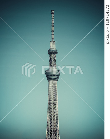 View of Tokyo SkyTree in Sumida City, Tokyo, Japan View of Tokyo SkyTree in Sumida City, Tokyo, Japan 119714372