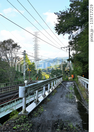 上牧小松踏切 JR上越線 みなかみ町 上牧小松踏切 JR上越線 みなかみ町 119717229