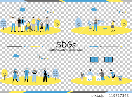 SDGs 可持續社會 SDGs 可持續社會 119717348