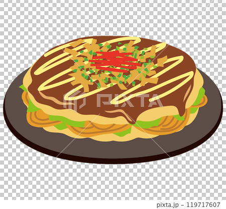 Hiroshima-yaki Okonomiyaki 119717607