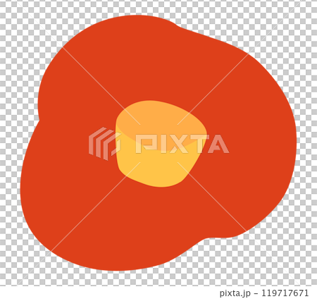 椿のベクターイラスト 椿のベクターイラスト 119717671