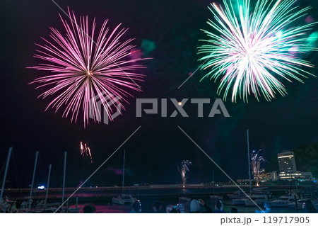 熱海の花火 熱海の花火 119717905