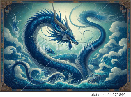 海の上の青龍 119718404