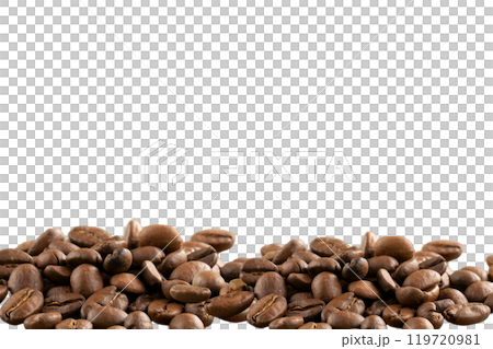 coffee beans png isolated background 119720981