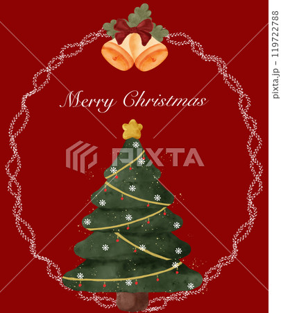Christmas tree background Christmas tree background 119722788