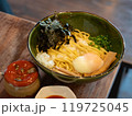 美味しそうなまぜそば 119725045