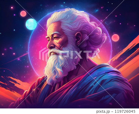 思考する哲学者 119726045