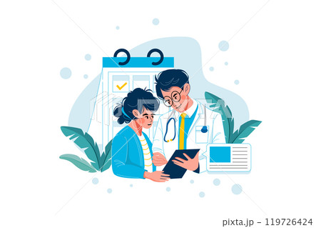 Doctor appointment 119726424