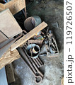 廃材置き場のあるキャンプ場 119726507