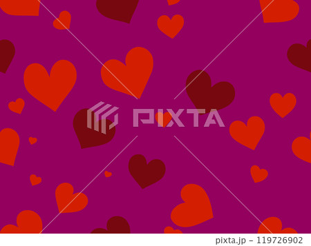 The of a vector seamless background Valentines day 119726902