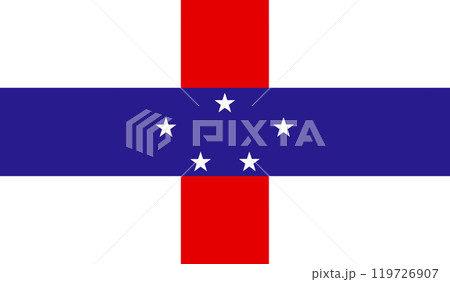 FLAG OF THE NETHERLANDS ANTILLES 119726907