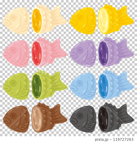 多彩鯛魚燒套餐3 119727263