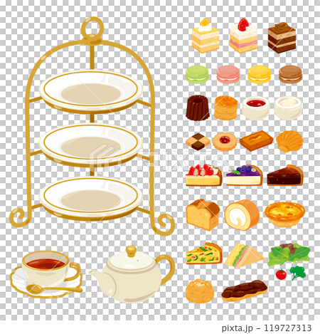 下午茶攤及小點心套餐 下午茶攤及小點心套餐 119727313