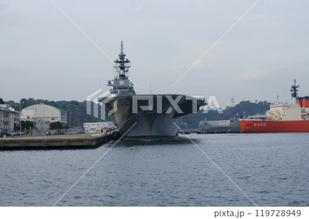 護衛艦 いずも・南極観測船 しらせ 119728949
