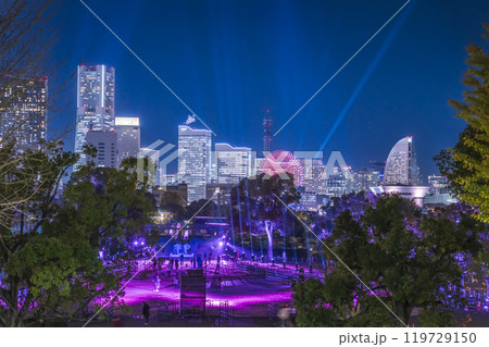 横浜みなとみらい　冬のライトアップイベント「ヨルノヨ2023」【神奈川県・横浜市】 119729150