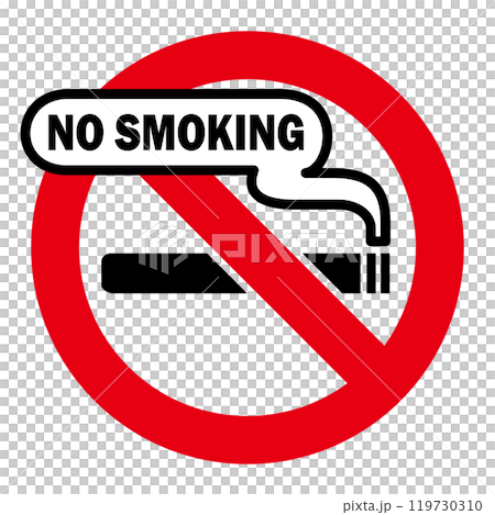 Smoking cessation sign 119730310