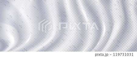 Air bubbles on transparent white background Air bubbles on transparent white background 119731031