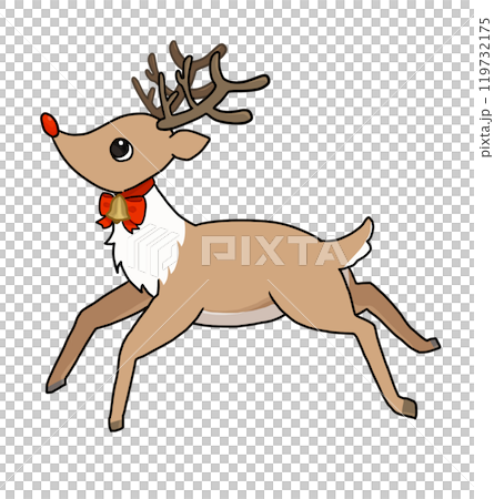 Rudolph the Red-Nosed Reindeer Running 119732175