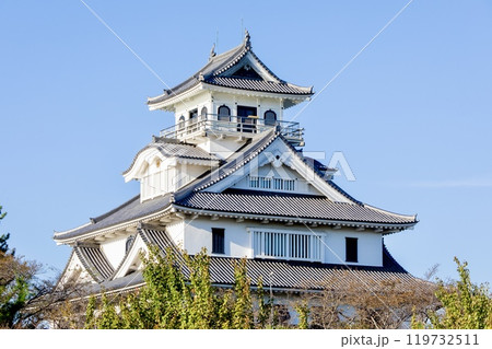 長浜市、長浜城の模擬天守（長浜城歴史博物館） 119732511