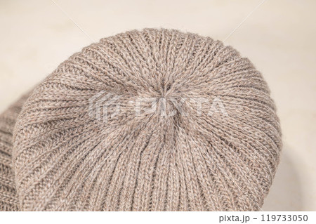 ニット帽のてっぺん ニット帽のてっぺん 119733050