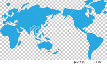 世界地圖 119733890