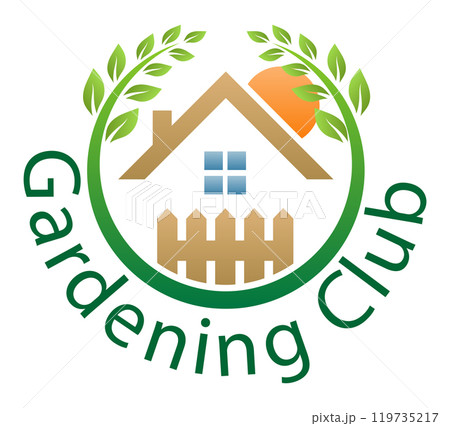 gardenig club logo for your business or company vector illustration gardenig club logo for your business or company vector illustration 119735217