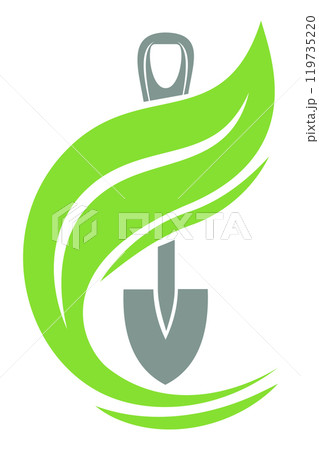 gardenig club logo for your business or company vector illustration 119735220