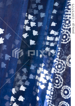 藍染めイメージ 119737775