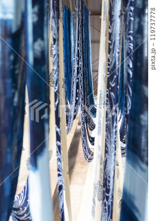 藍染めイメージ 119737778