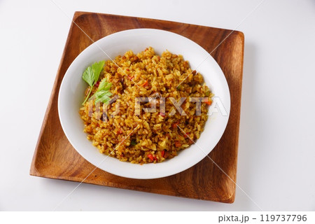 ドライカレーライス 119737796