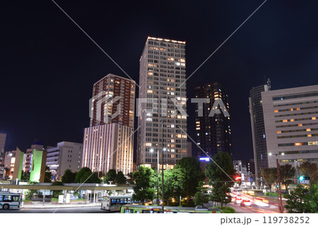 浜松駅北口の夜景 浜松駅北口の夜景 119738252
