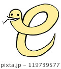 巳年のへび　金 119739577