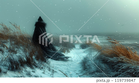 Winter season people concept. 119739847
