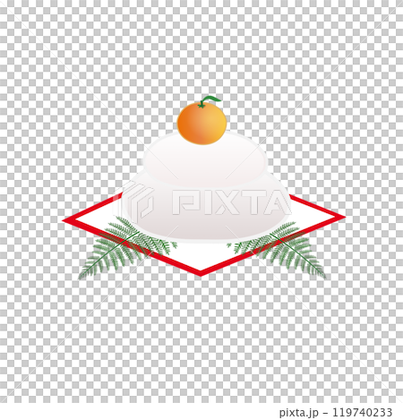 鏡餅のイラスト 鏡餅のイラスト 119740233