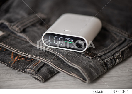 Air Quality Monitor Concept Air Quality Monitor Concept 119741304