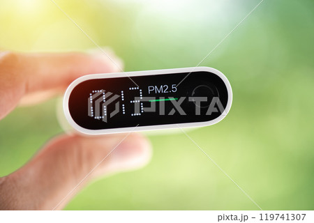 Air Quality Monitor Concept Air Quality Monitor Concept 119741307