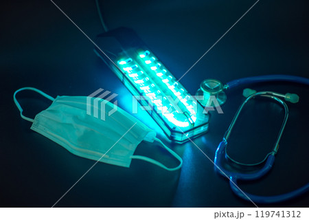 UV light sterilization UV light sterilization 119741312
