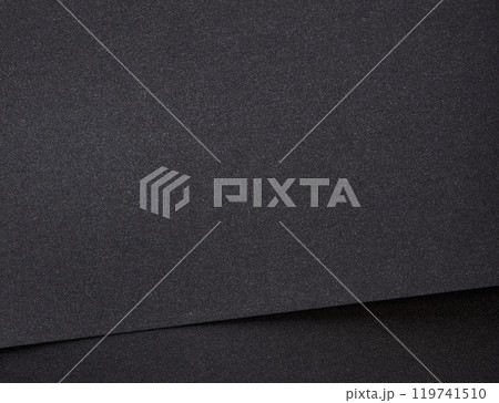 Paper texture background. Premium abstract surface with dark gray and black matte finish, elegant 119741510