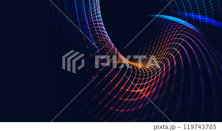Abstract background of tech and science. Abstract background of tech and science. 119743785