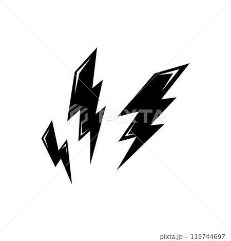 Lightning Illustration Icon 119744697
