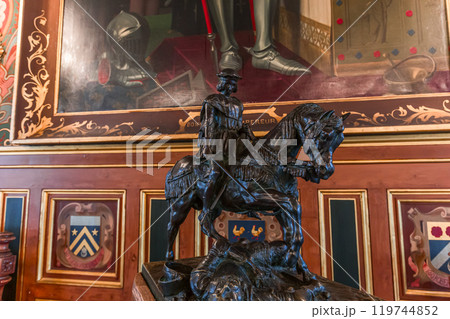 Palace Groslot, Orleans, France, interiors 119744852