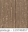 Rough Corrugated Cardboard Texture - Seamless High Resolution 119746857