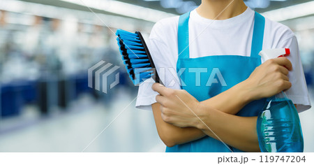 Professional cleaning and cleanliness. 119747204