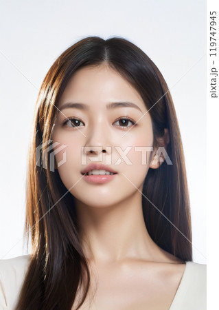 若い女性のビューティーイメージ 若い女性のビューティーイメージ 119747945