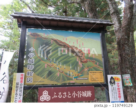 小谷城跡絵図 119749129