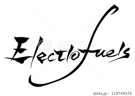 筆文字 Electrofuels 筆文字 Electrofuels 119749378