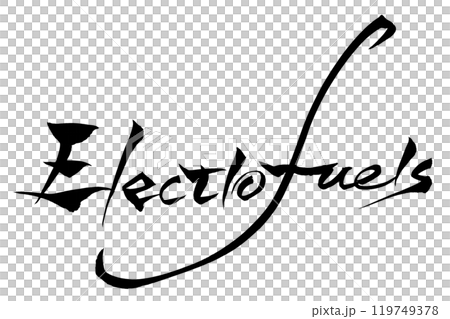 Brush writing: Electrofuels 119749378