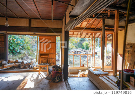 古民家の改修工事 古民家の改修工事 119749816