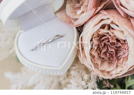 結婚指輪・マリッジリング・ブーケ・結婚イメージ 結婚指輪・マリッジリング・ブーケ・結婚イメージ 119749857