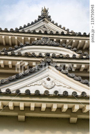 現存する雄大な宇和島城｜10月撮影｜愛媛県宇和島市 119750048